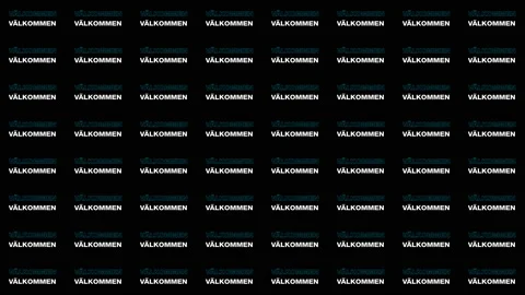 Välkommen Text 01 Stock Footage 148216517