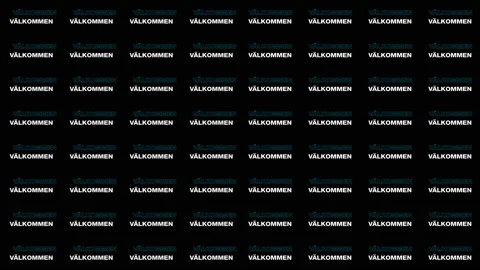 Välkommen Text 02 Stock Footage 148216621