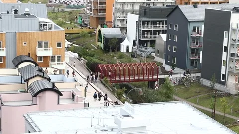 Vallastaden Stock Footage 195019091