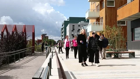 Vallastaden Stock Footage 195019128