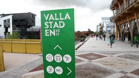 Vallastaden Stock Footage 195019166