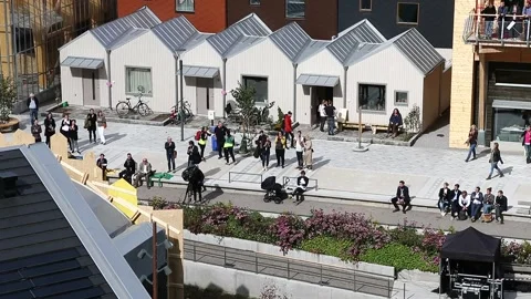 Vallastaden Stock Footage 195019187