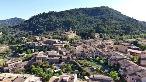 Valldemossa bewegt Stock Footage 343573747