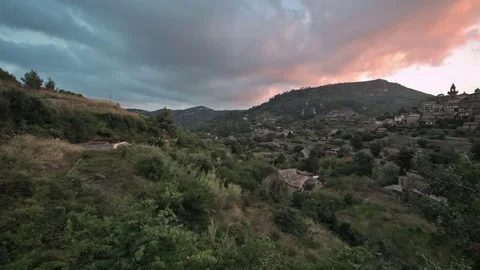 Valldemossa provincial town Stock Footage 82586328