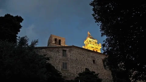 Valldemossa provincial town Stock Footage 82608176