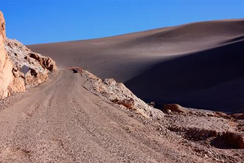Valle de la luna Stock Photos