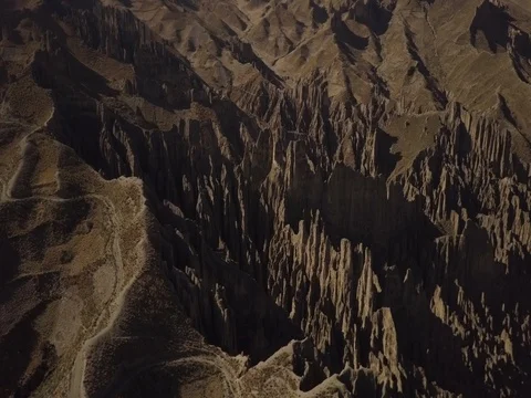 Valle de las Animas cliffs in Bolivia Stock Footage 83287475