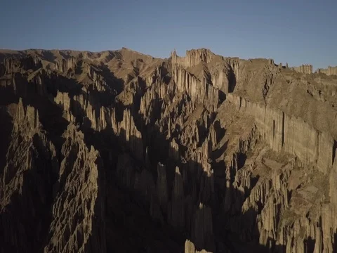 Valle de las Animas cliffs in Bolivia Stock Footage 83287929