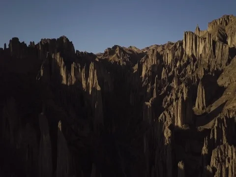 Valle de las Animas cliffs in Bolivia Stock Footage 83287989