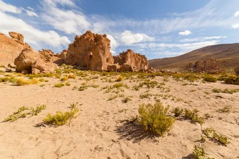 Valle de Rocas, or Stone Valley, in southern Bolivia Stock-Fotos