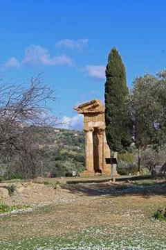 Valle dei Templi - Agrigento - Sicily Stock Photos