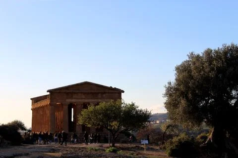 Valle dei Templi - Agrigento - Sicily Stock Photos