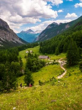 Valle Stretta Stock Photos