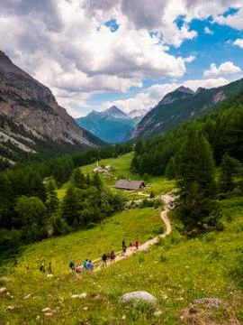 Valle Stretta Stock Photos