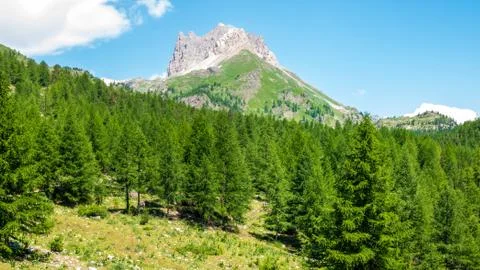 Valle Stretta Stock Photos