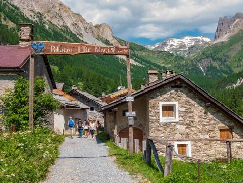 Valle Stretta Stock Photos