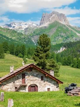 Valle Stretta Stock Photos