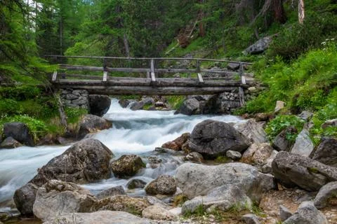 Valle Stretta Stock Photos
