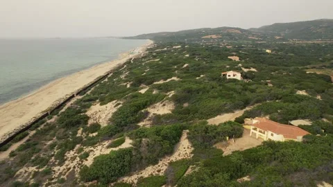 Valledoria beach 動画素材 166570296