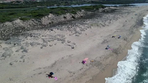 Valledoria beach 動画素材 166570308