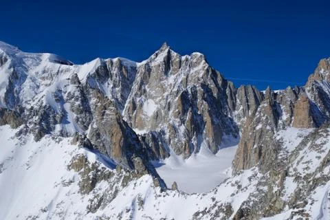 Vallee Blanche Stock Photos