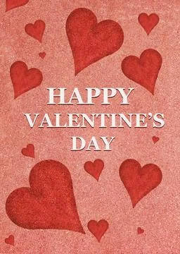 Vallentines card イラスト素材