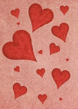 Vallentines card イラスト素材