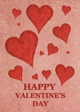 Vallentines card イラスト素材