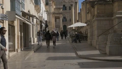 VALLETTA CITY CENTRE Stock Footage 236466719