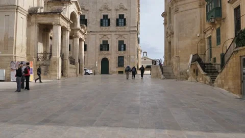 VALLETTA CITY CENTRE Stock Footage 236467035