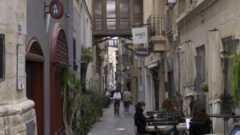 VALLETTA CITY CENTRE Stock Footage 236467084