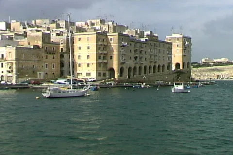 Valletta Condos Stock Footage 820865