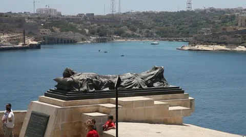 Valletta Stock Footage 11232543