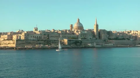 Valletta Stock Footage 12339614