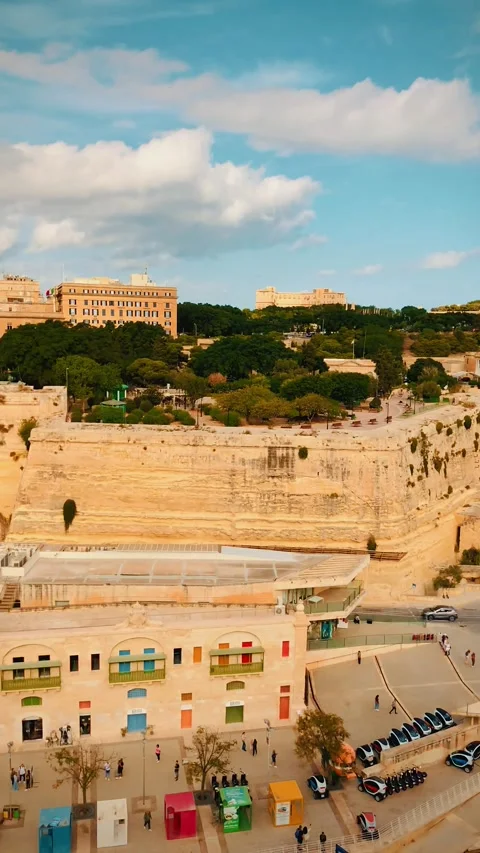 Valletta Harbour 7 Video stock 344764271