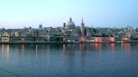 Valletta, Malta Video stock 11152832