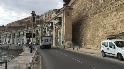 Valletta malta Stockbeeldmateriaal 200789261