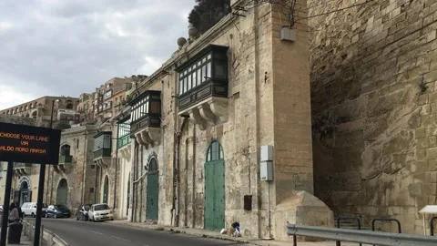 Valletta malta Stock Footage 200789262
