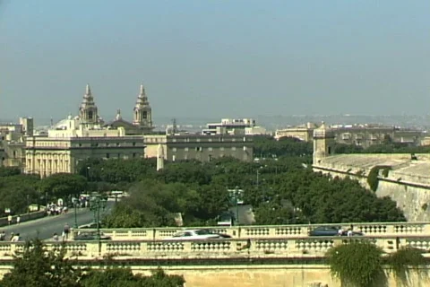 Valletta-ws Stock Footage 820871