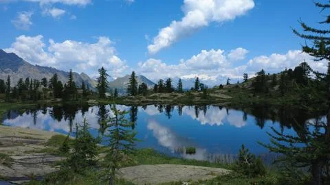 Vallette Lake. Stock Photos