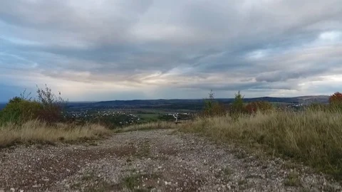 Valley, aerial view Stock Footage 75569583