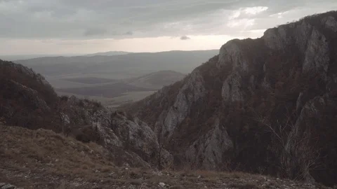 A valley after the sunset Stock Footage 98213110