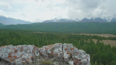 Valley and mountains Stock Footage 163778109