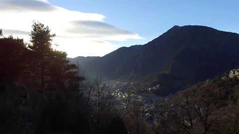 VALLEY ANDORRA 库存影片 101779030