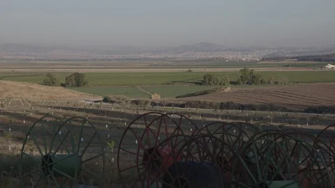 Valley of Armageddon Stock Footage 86155428