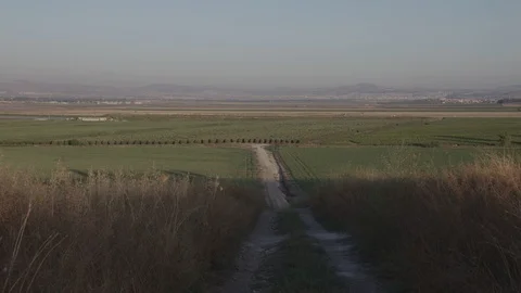 Valley of Armeggeddon Stock Footage 86407018
