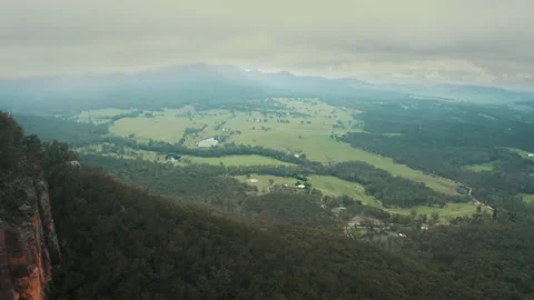Valley in Australia Stock Footage 154805378