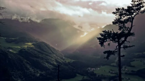 Valley of Austria Stock Footage 30388254