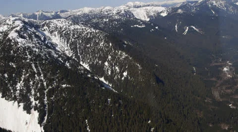 Valley Between Mountains Stock Footage 23879152