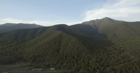Valley in Caucasus Mountains Video stock 75837969